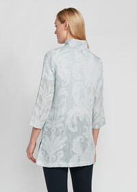 Paul Stuart Damask Pattern Topper, thumbnail 2