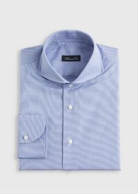 Paul Stuart Cotton Tick Weave Slim Fit Dress Shirt, thumbnail 1