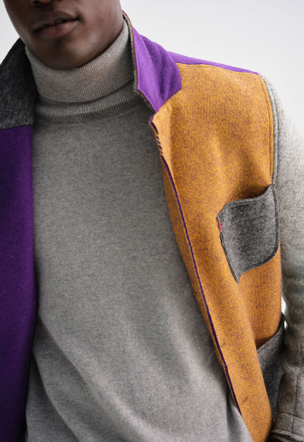 Paul Stuart Colorblock Raw Edge Jacket, image 8