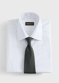 Paul Stuart Silk Printed Micro Medallion Tie, thumbnail 2