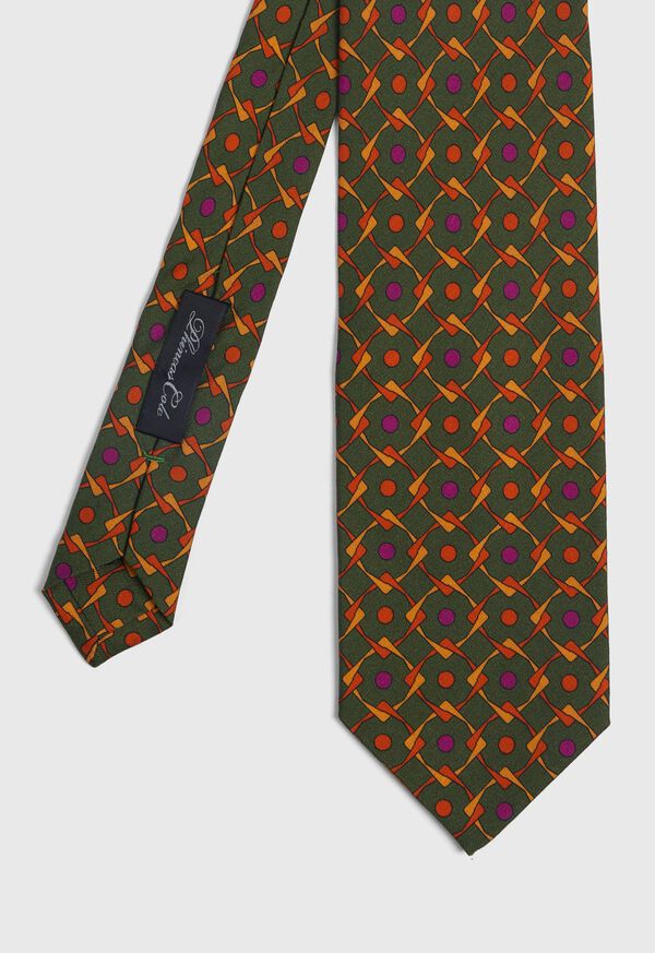 Paul Stuart Silk Circle Tie, image 1