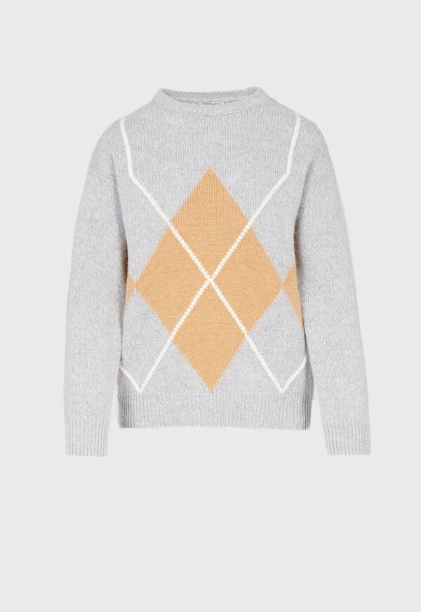 Paul Stuart Argyle Crewneck Sweater, image 1