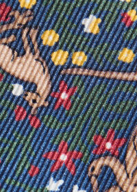 Paul Stuart Silk Print Tie, thumbnail 3