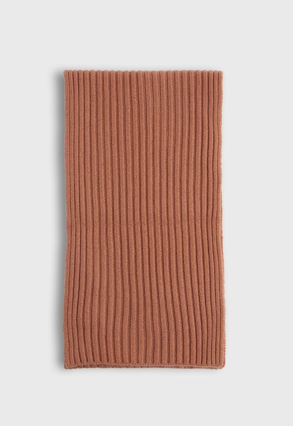 Paul Stuart Cashmere Ribbed Scarf, image 2
