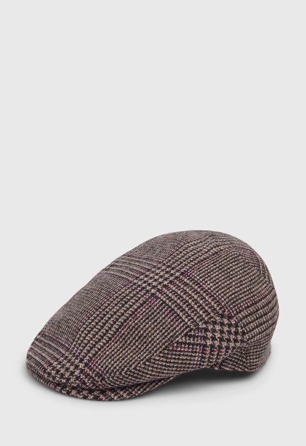 Paul Stuart Glen Plaid Ivy Cap, image 1