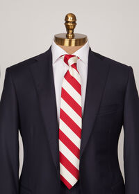 Paul Stuart Mogador Summer Club Stripe Tie, thumbnail 2