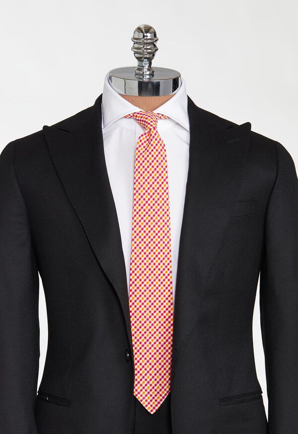 Paul Stuart Small Square Pattern Tie, image 2