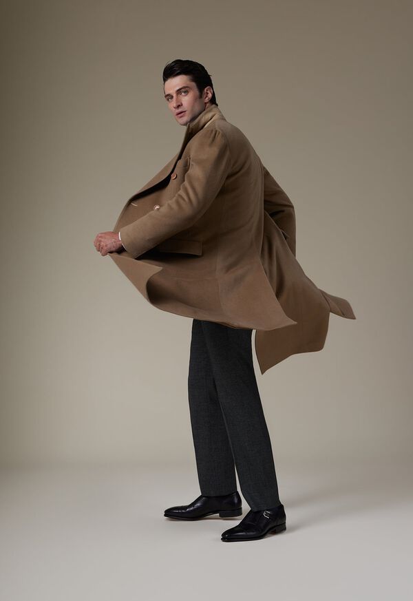 Paul Stuart Double Breasted Cashmere Overcoat, image 3