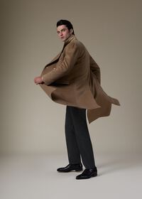 Paul Stuart Double Breasted Cashmere Overcoat, thumbnail 3