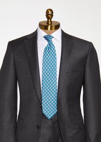 Paul Stuart Mini Paisley Silk Tie, thumbnail 2