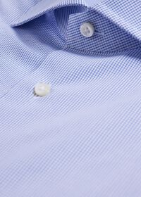 Paul Stuart Mini Check Cotton Dress Shirt, thumbnail 2