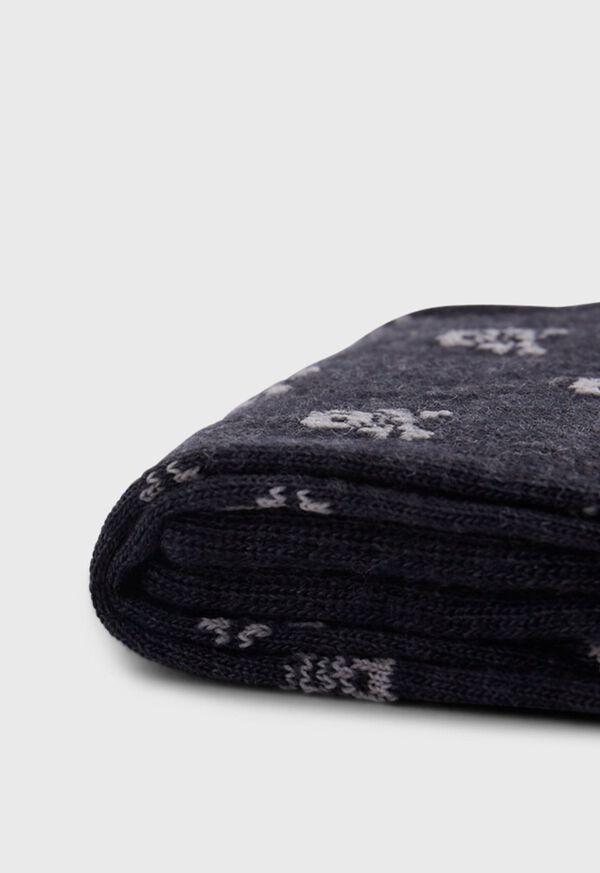 Paul Stuart Skull and Crossbones Sock, image 2