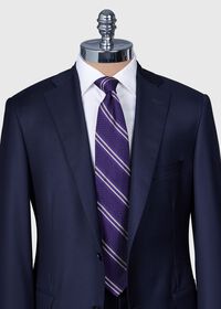Paul Stuart Silk Grenadine Stripe Tie, thumbnail 2