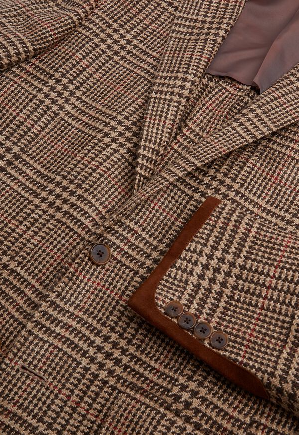 Paul Stuart Linen & Silk Plaid Highlander Jacket, image 3