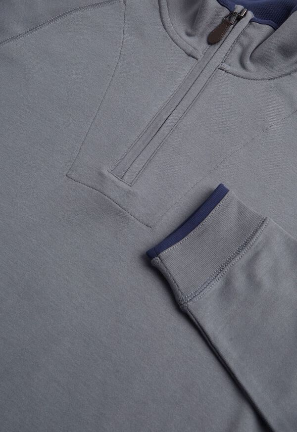 Paul Stuart Pima Cotton 1/2 Zip Sweater, image 20