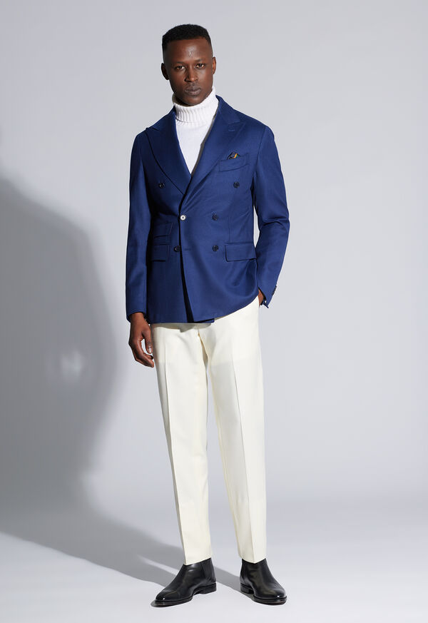 Paul Stuart Royal Blue Double Breasted Jacket Look, image 1