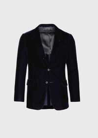 Paul Stuart Blue Velvet Blazer, thumbnail 1