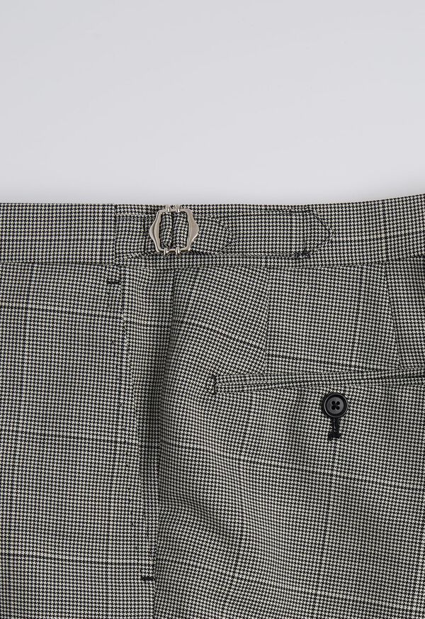 Paul Stuart Black and White Plaid Suit, image 7