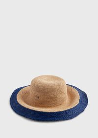 Paul Stuart Sun Hat With Wide Contrast Brim, thumbnail 1