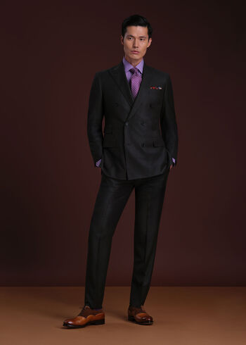 Paul Stuart Flannel Double Breasted Suit