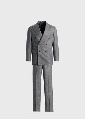 Paul Stuart Glen Plaid Double Breasted Suit