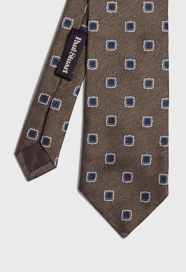 Paul Stuart Large Medallion Tie, image 1
