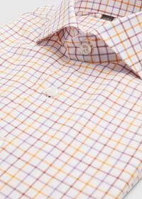 Paul Stuart Cotton 3-Color Tattersall Sport Shirt, thumbnail 2