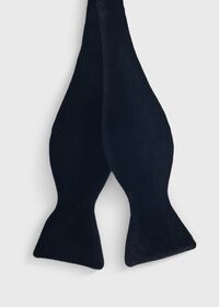 Paul Stuart Blunt Edge Cotton Velvet Bow Tie, thumbnail 3
