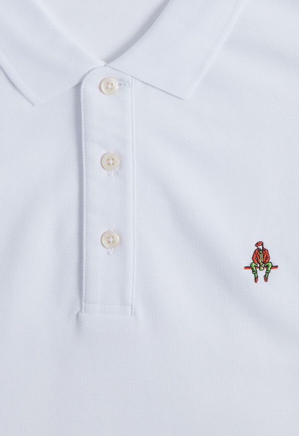 Paul Stuart Cotton Piqué Logo Polo, image 34