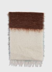 Paul Stuart Colorblock Mohair Scarf, thumbnail 4