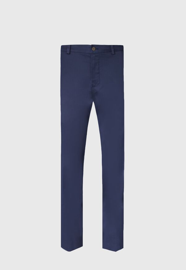 Paul Stuart Cotton Twill Flat Front Easy Care Chino, image 1