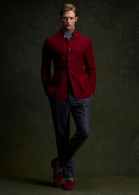 Paul Stuart Boucl&eacute; Nehru Soft Jacket, thumbnail 2