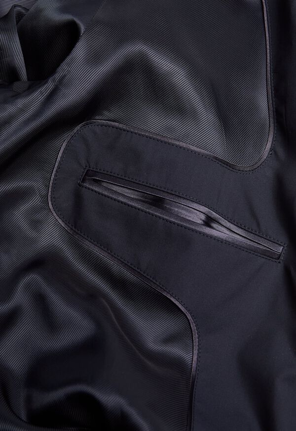 Paul Stuart Silk Leather Trim Field Jacket, image 4