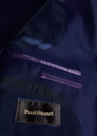 Paul Stuart Marine Blue Hopsack Soft Jacket, thumbnail 3