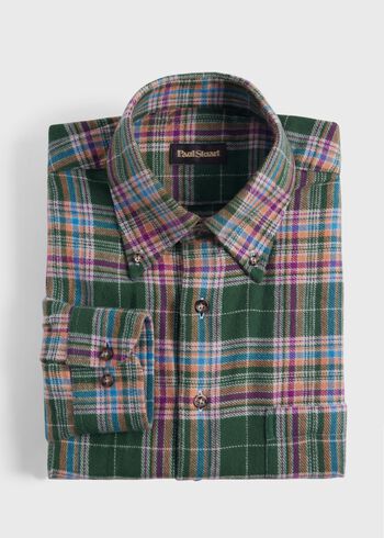 Paul Stuart Flannel Sport Shirt