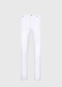 Paul Stuart Cotton & Silk Five Pocket Pant, thumbnail 1