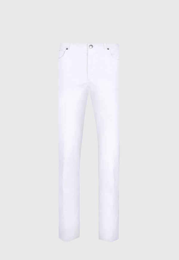 Paul Stuart Cotton & Silk Five Pocket Pant, image 1