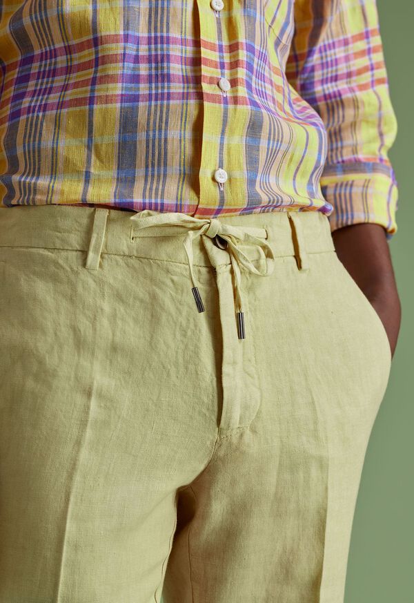 Paul Stuart Linen Drawstring Trouser, image 4