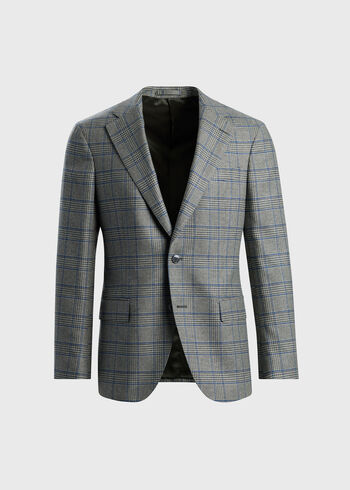 Paul Stuart All Year Wool & Cashmere Plaid Jacket