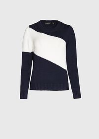 Paul Stuart Boucle Colorblock Sweater, thumbnail 1