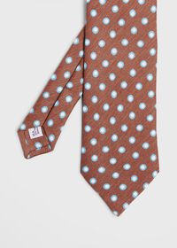Paul Stuart Tossed Framed Circle Tie, thumbnail 1