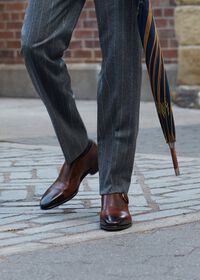 Paul Stuart Giordano Leather Monk Strap, thumbnail 2