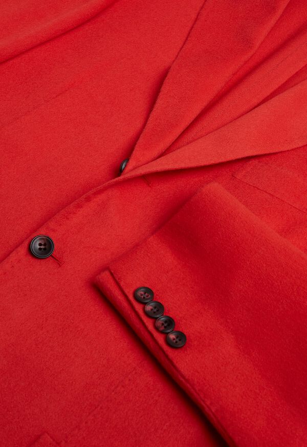 Paul Stuart Red Cashmere Soft Jacket, image 4