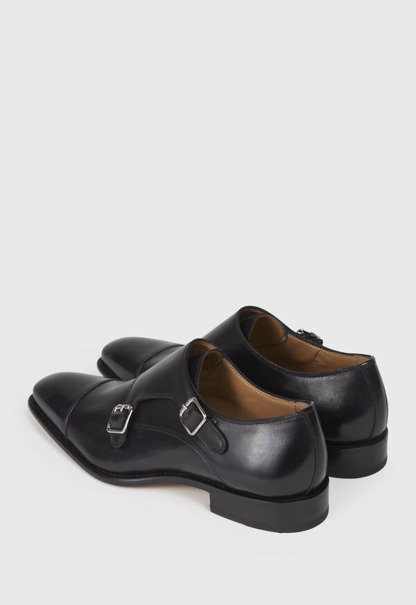 Paul Stuart Monza Leather Double Monk Strap, image 4
