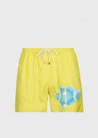 Paul Stuart Fish Print Swim Trunk, thumbnail 1