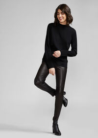 Paul Stuart Stretch Leather Legging, thumbnail 3