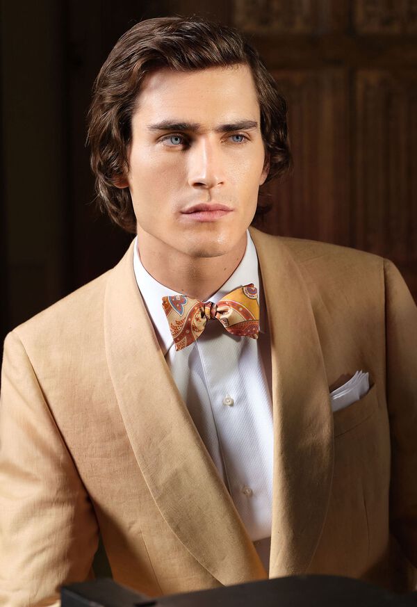 Paul Stuart Piqué Bib Front Cotton Formal Shirt, image 3