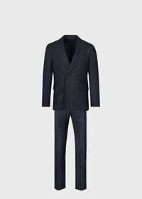 Paul Stuart Super 130s Wool Chalk Stripe Suit, thumbnail 1