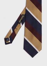 Paul Stuart Wide Satin Stripe Tie, thumbnail 1