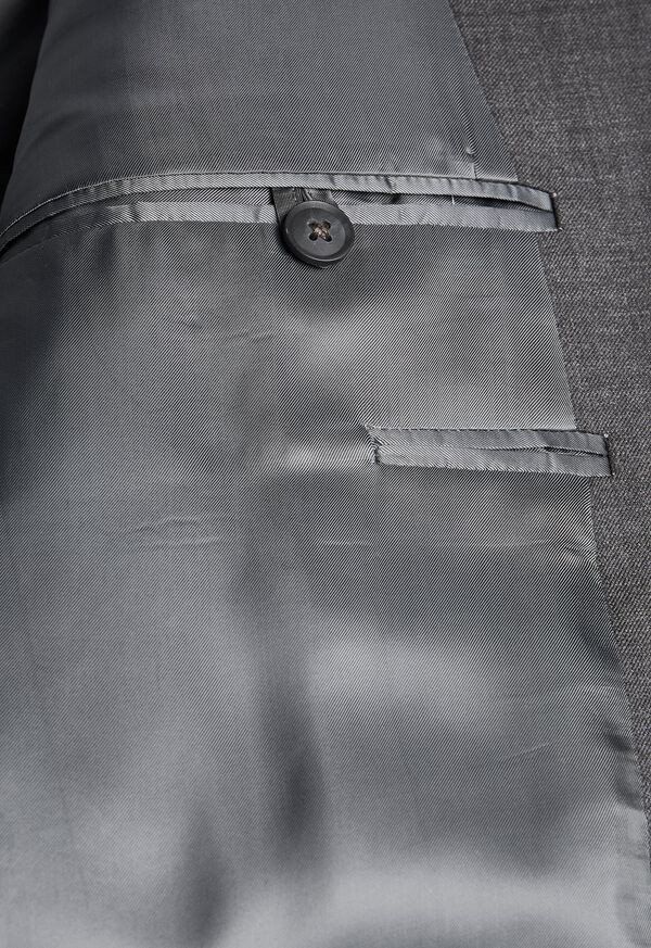 Paul Stuart Mid Grey Super 120's Wool Suit, image 4